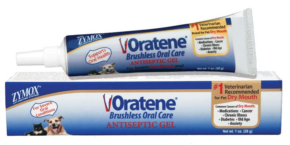 Zymox Brushless Enzymatic Oral Care Therapy Dental Gel for Dogs 2.5 oz (3pack)