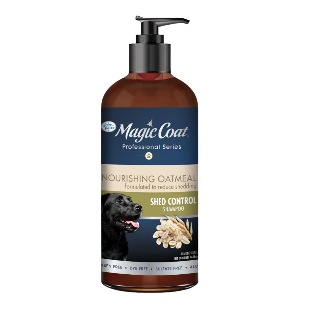 Four Paws Magic Coat Professional Series Nourishing Oatmeal Shed Control Dog Shampoo Almond Vanilla, 1ea/16 oz 1 ct