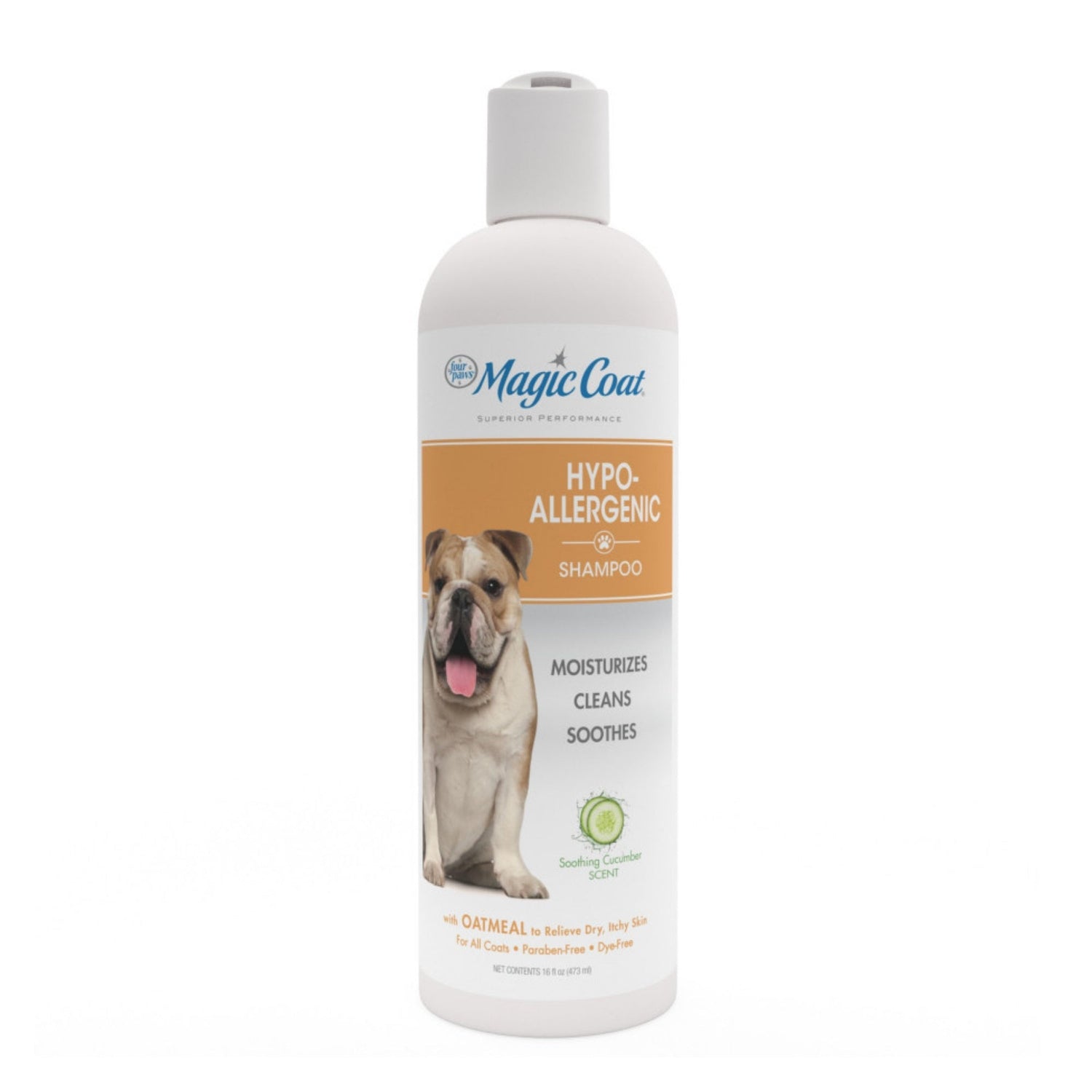 Four Paws Magic Coat Hypoallergenic Dog Shampoo Soothing Cucumber, 1ea/16 oz 1 ct