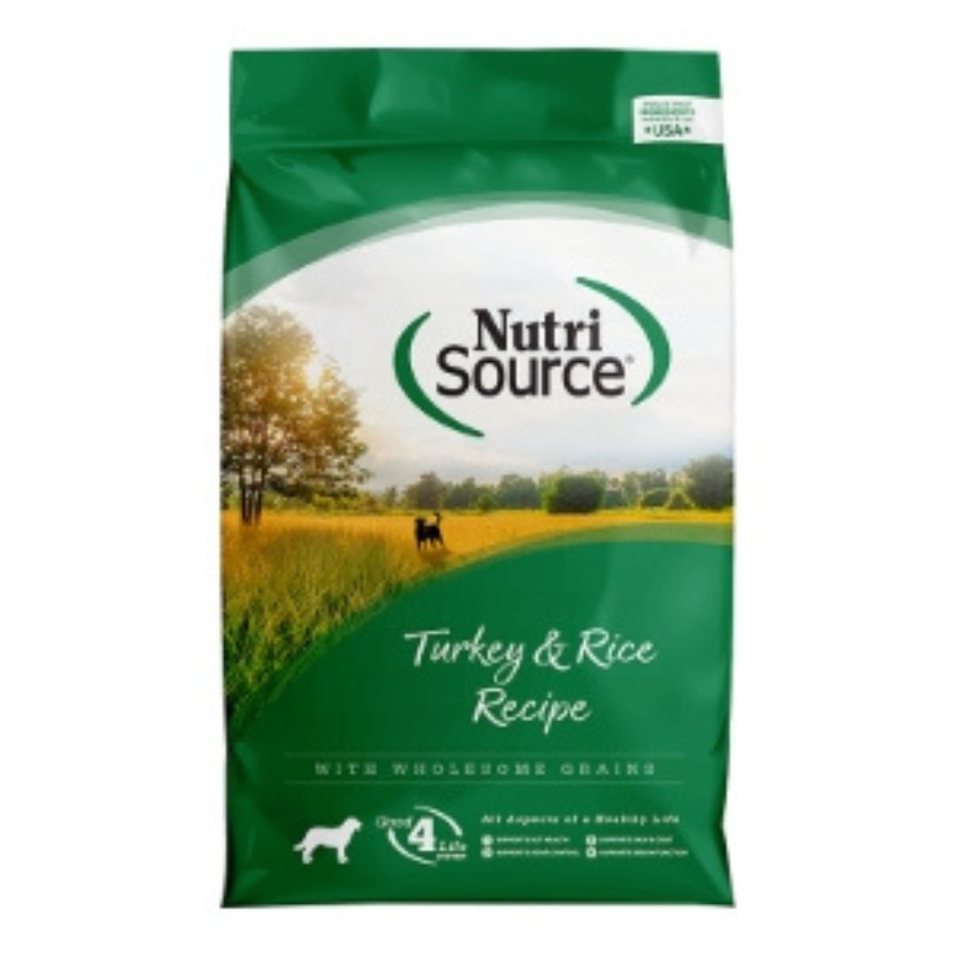 NutriSource Dry Dog Food Turkey & Rice 4lb