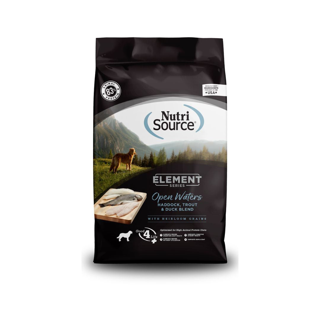 NutriSource Element Series Dry Dog Food Open Waters 4lb