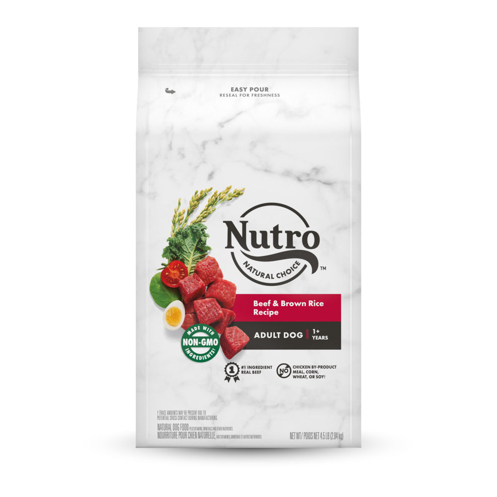 Nutro Products Natural Choice Adult Dry Dog Food Beef & Brown Rice 4.5lb