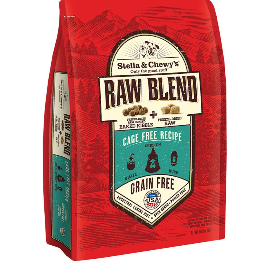STELLA & CHEWY'S DOG RAW BLEND CAGE FREE 10LB