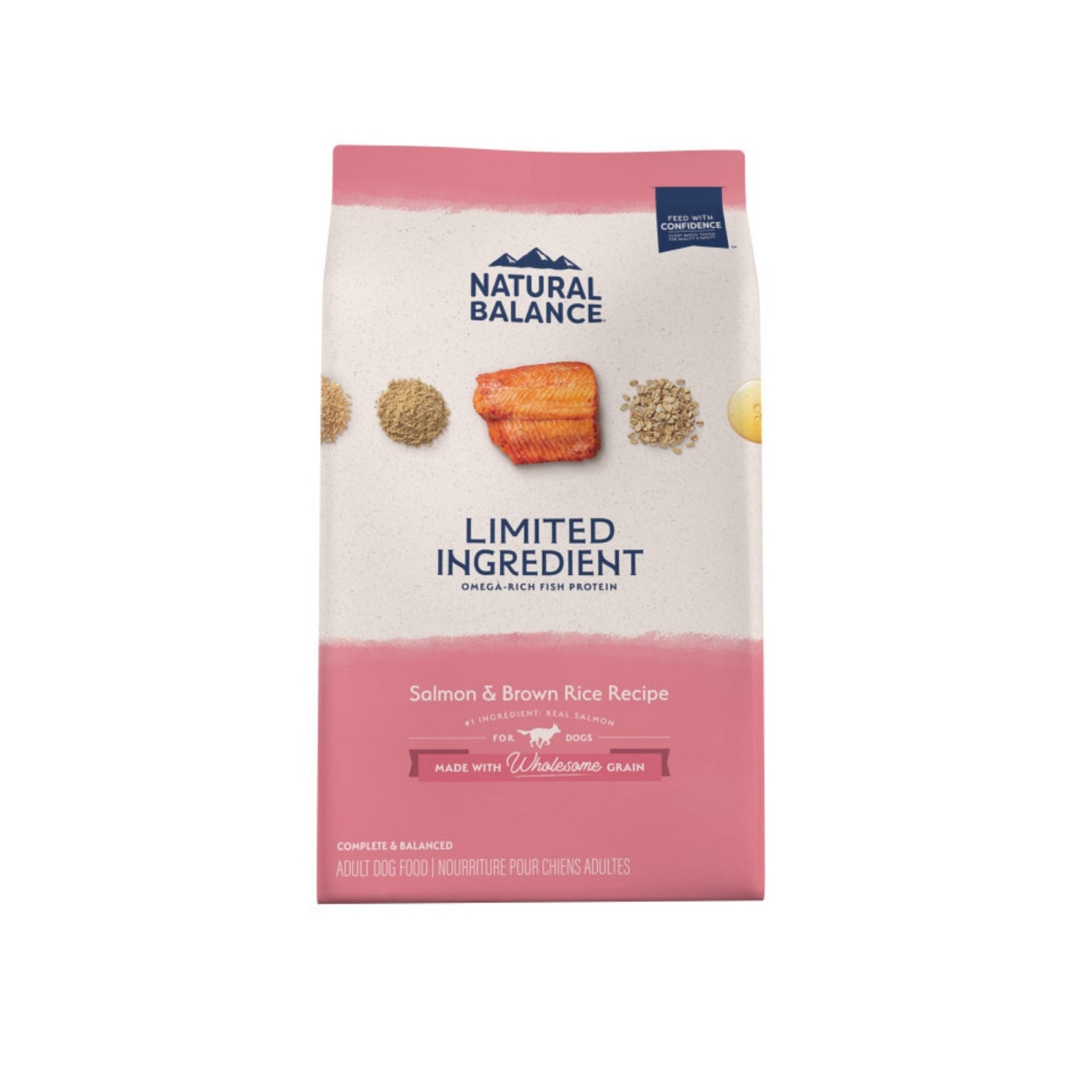 Natural Balance Pet Foods Limited Ingredient Dry Dog Food Salmon & Brown Rice 24lb