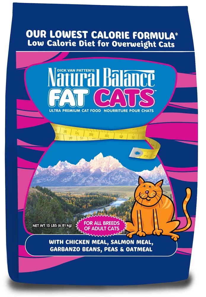 Natural Balance Pet Foods Original Ultra Fat Cats Dry Cat Food Chicken Meal & Salmon Meal 15lb