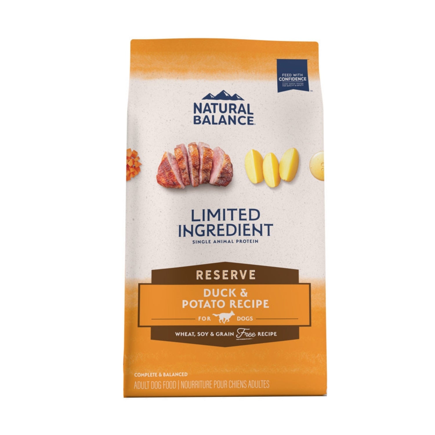 Natural Balance Pet Foods Limited Ingredient Reserve Grain Free Duck & Potato 12lb