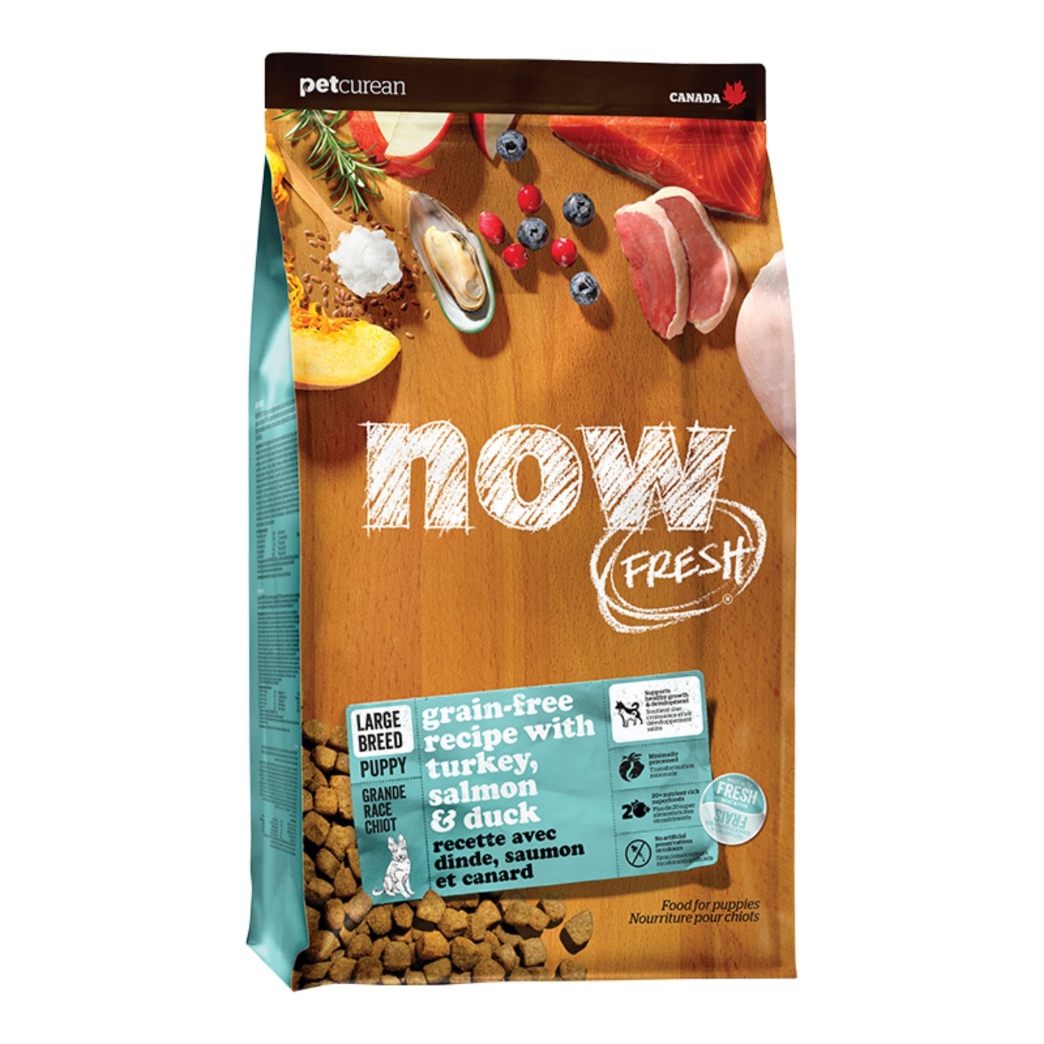 Now Fresh Dog Grain Free Puppy Large Breed Turkey 25Lb