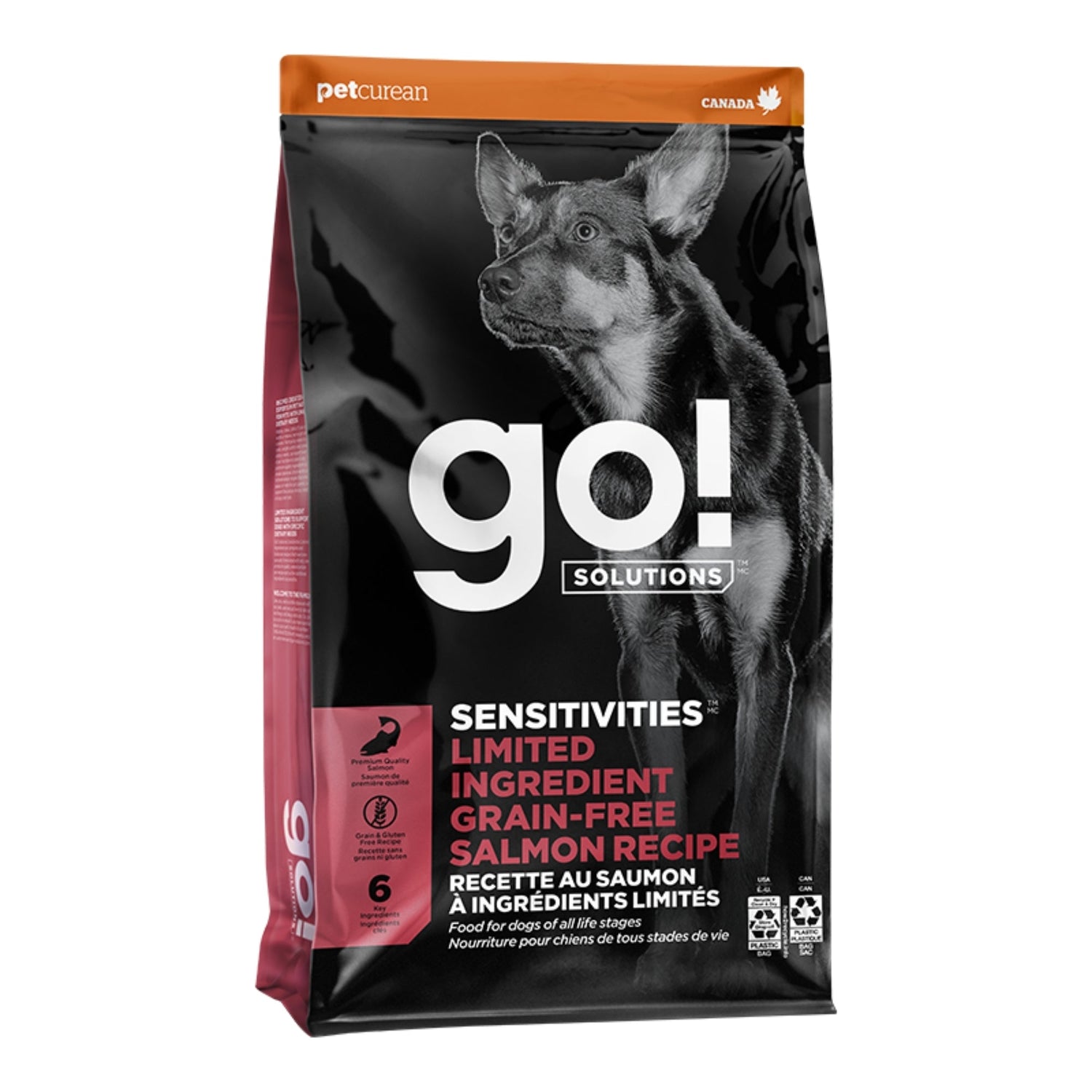 Go! Dog Sensitivities Limited Ingredient Grain Free Salmon 3.5Lb