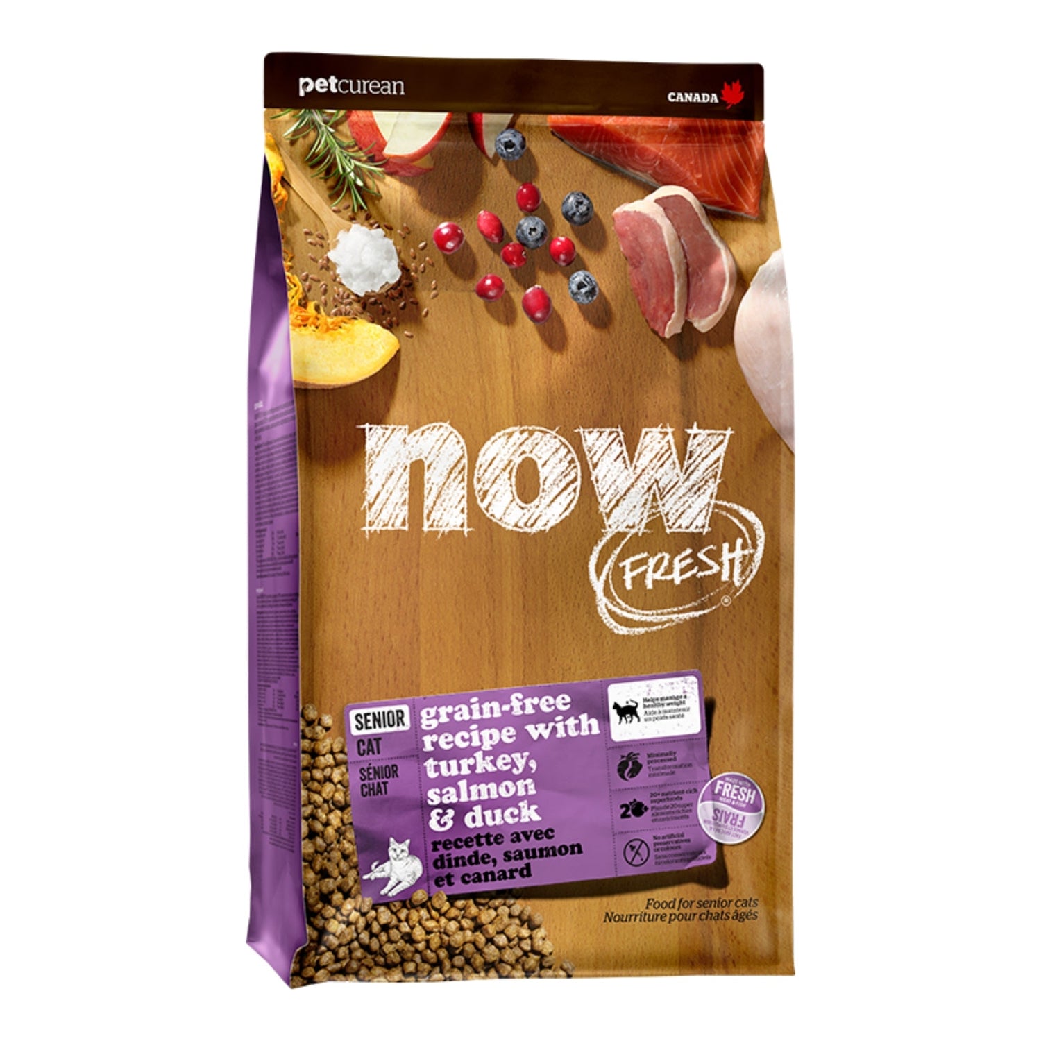 Now Fresh Cat Grain Free Senior Turkey 3Lb