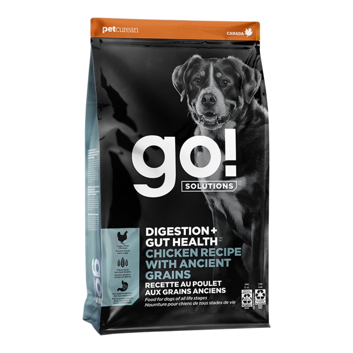 Go! Dog Digestion & Gut Health Chicken Ancient Grain 3.5Lb
