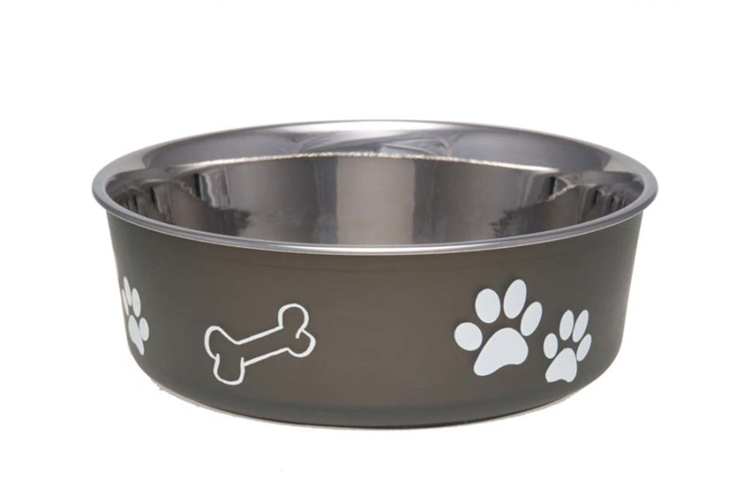 Loving Pets Classic Dog Bowl Espresso, 1ea/MD