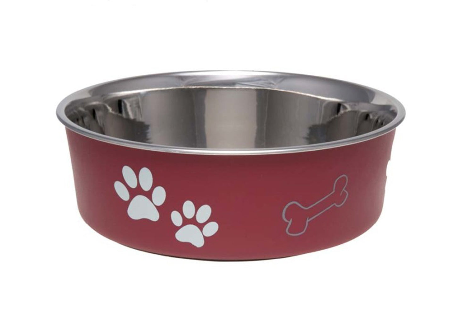Loving Pets Classic Dog Bowl Merlot, 1ea/MD