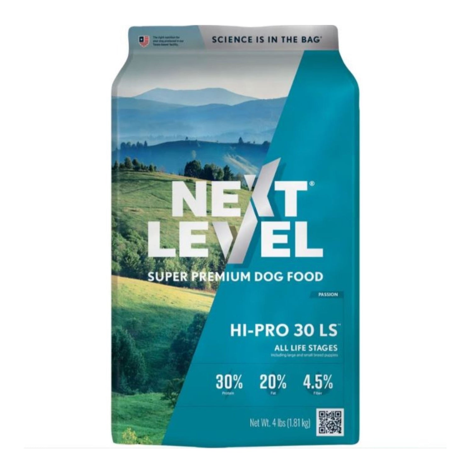 Next Level Hi-Pro 30 LS All Life Stages Dry Dog Food 4lbs
