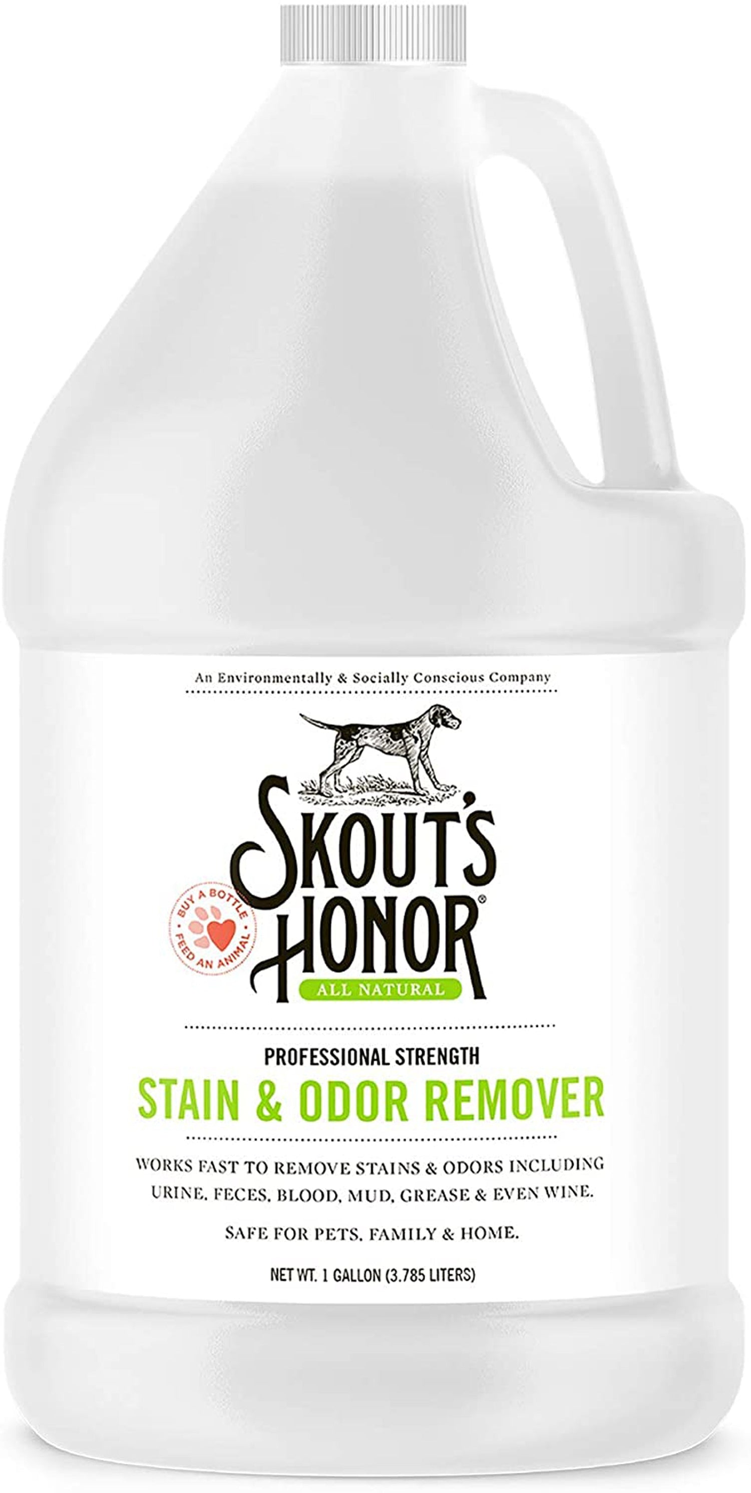 Skouts Honor Dog Remover Stain and Odor 1 Gallon