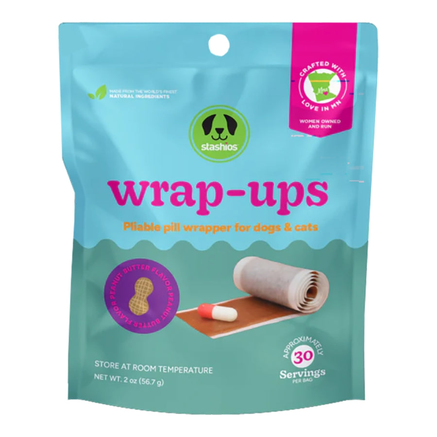 Stashios Wrap-Ups Peanut Butter 2.oz.